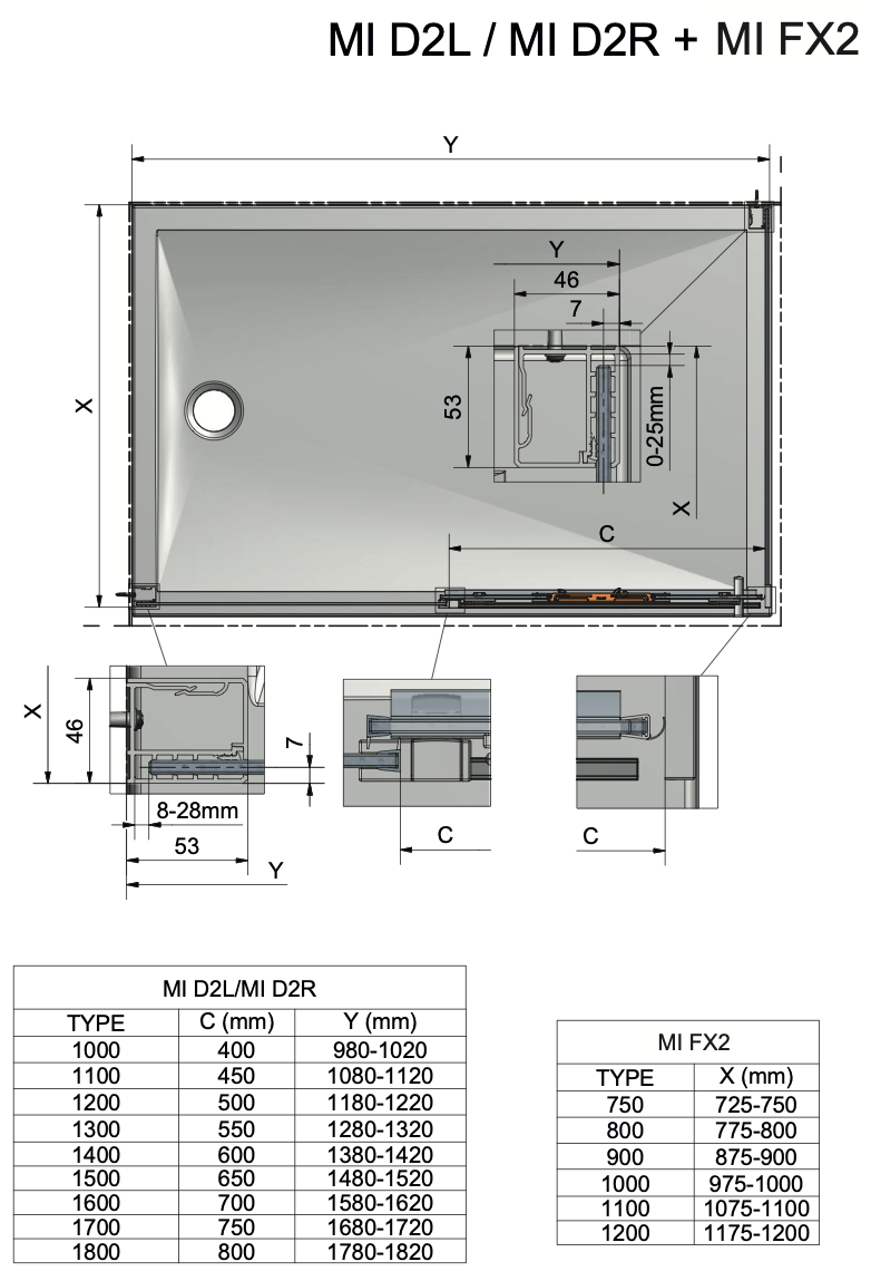 MI D2L:R + MI FX2-technicky-nakres